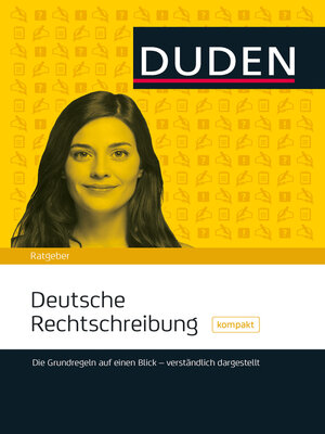 cover image of Duden Ratgeber – Deutsche Rechtschreibung Download E-Book